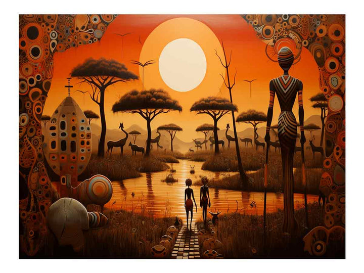 Africa Art print Art Print