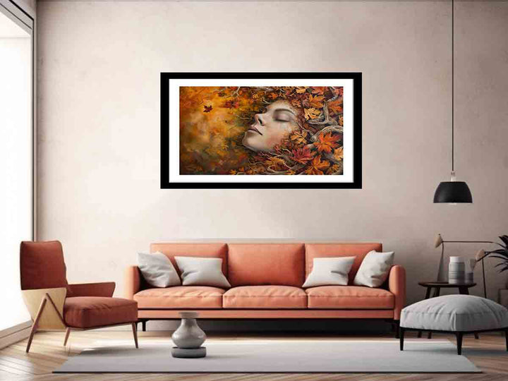 Thought in Fall Art Print