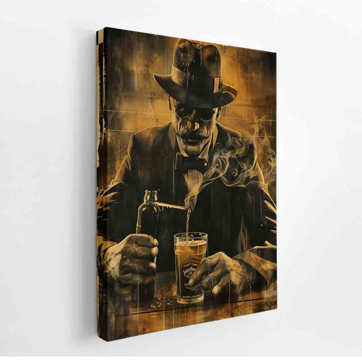  whiskey Art canvas Print