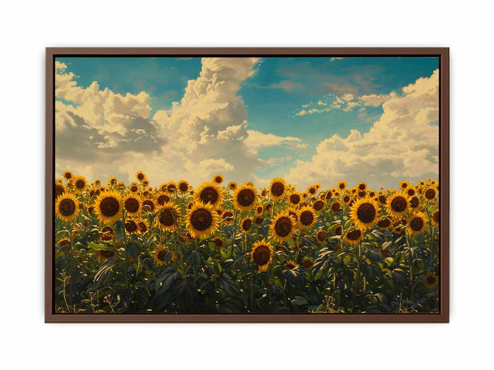 Summar Sunflower Art Painting