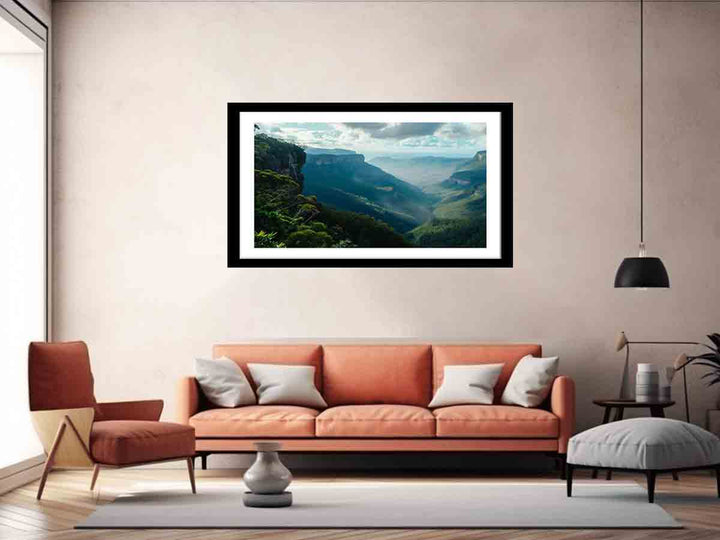 Blue Mountians Sydney Art Print