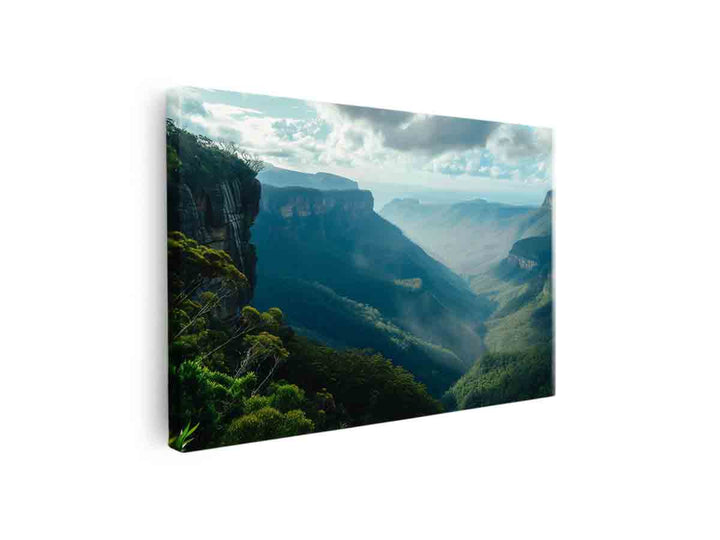 Blue Mountians Sydney canvas Print