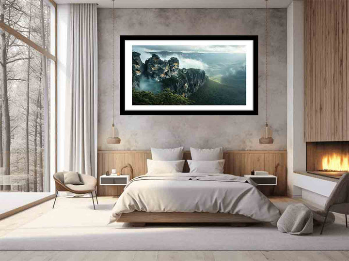 Blue Mountians Sydney Art Print