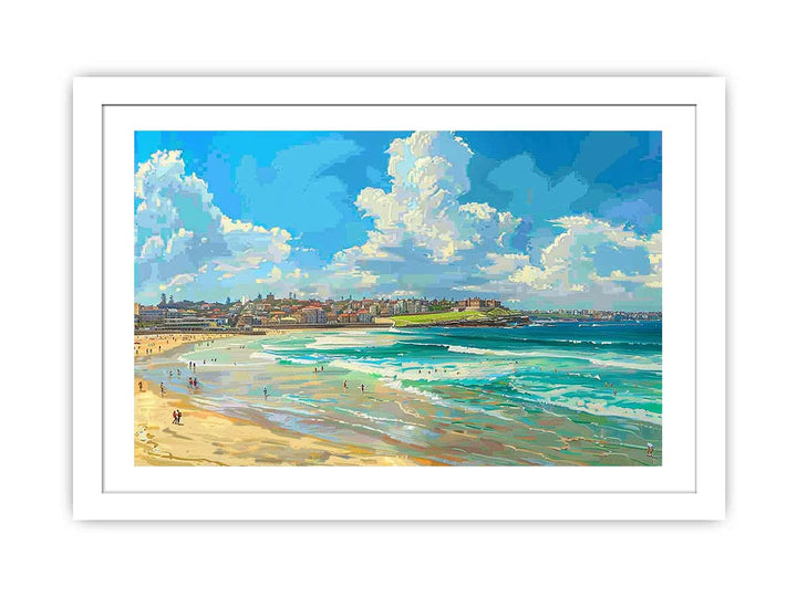 Bondi Beach framed Print