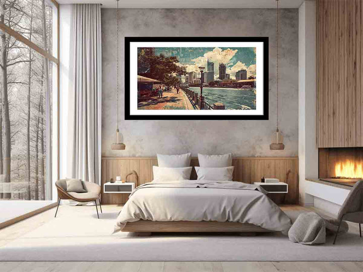 Brisbane City  Art Print