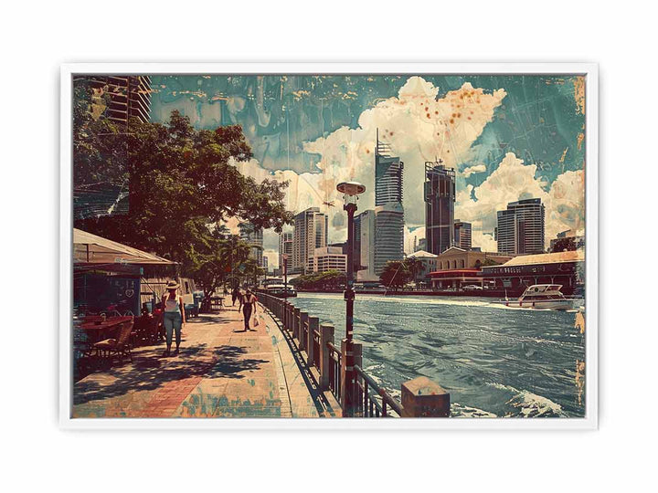 Brisbane City  Art Painting