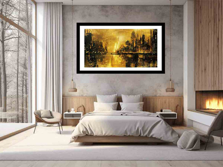 Gold Coast City Painting Art Print