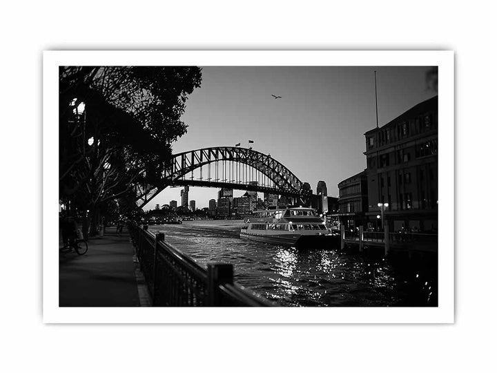 Sydney Harbour Bridge Print framed Print