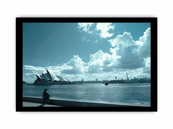 Opera House Syndey  Art framed Print