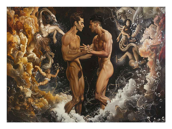 Homoerotic Art Print