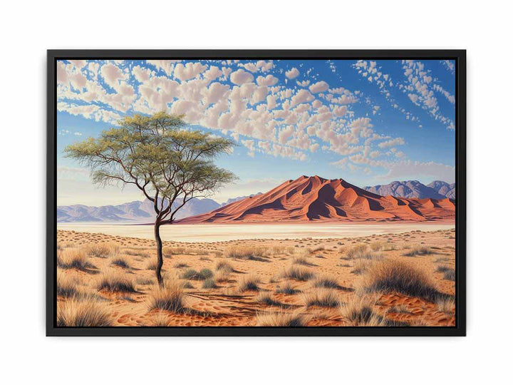 Stunning Two Piece Desert Art canvas Print