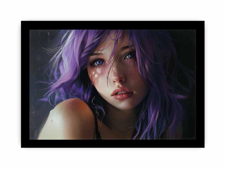 Anime 1 Art framed Print