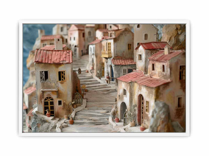 The Greek Village Art Painting