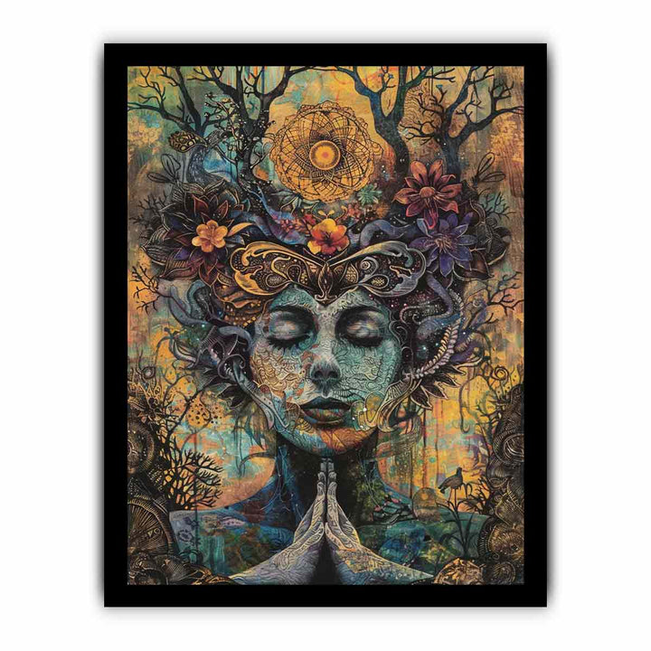 Meditation Framed   Print framed Print