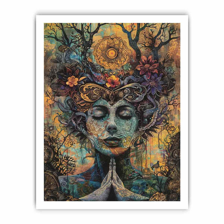 Meditation Framed   Print framed Print