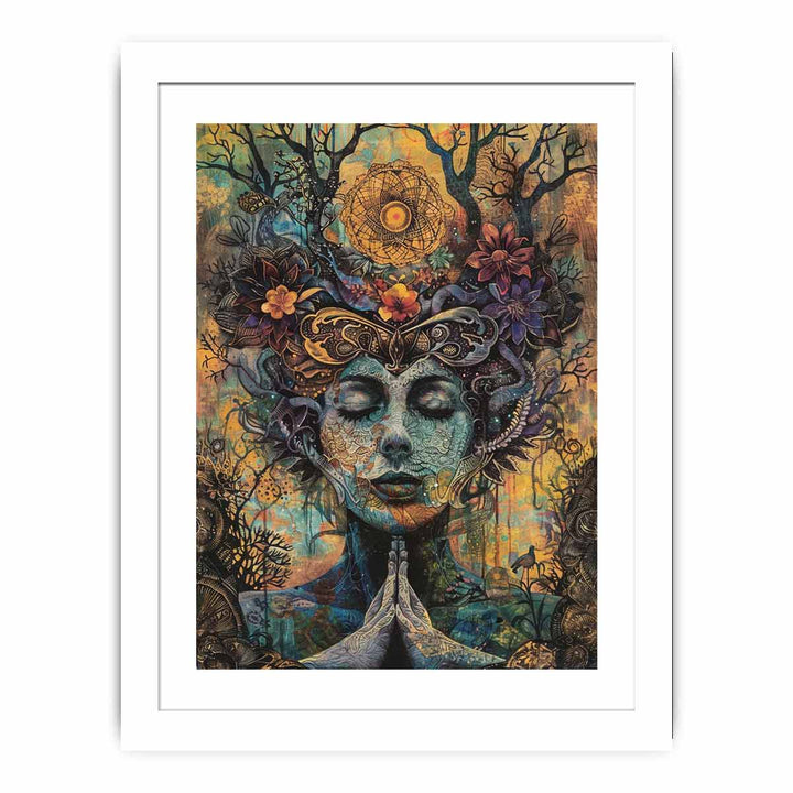 Meditation Framed   Print framed Print