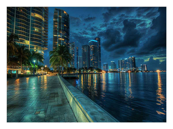 Miami Art Print