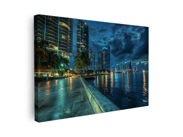 Miami Art art canvas Print