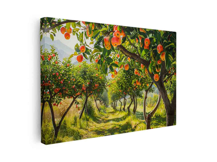 Orchards Painting canvas Print