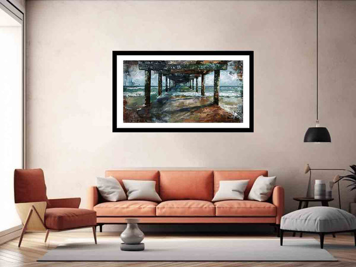 Pier Art Print