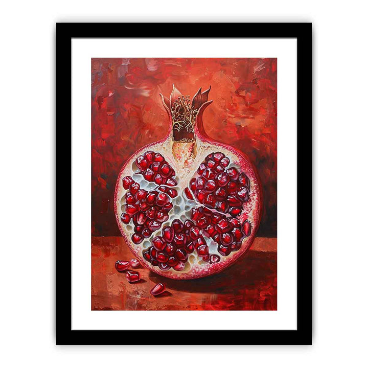 Pomegranate framed  Print framed Print