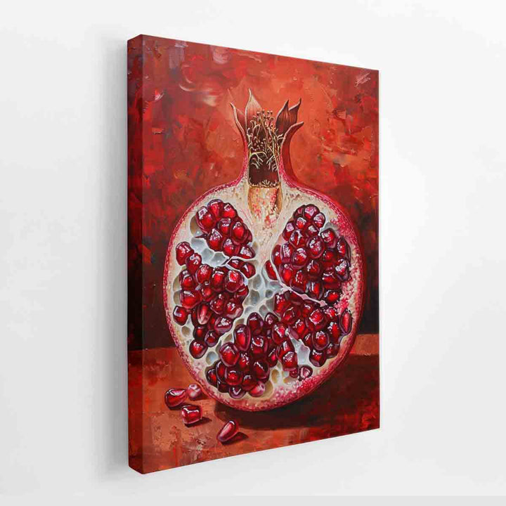 Pomegranate framed  Print canvas Print