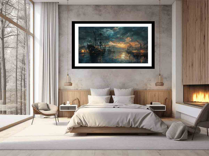 Port Art Print