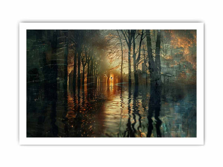 Reflection Art framed Print