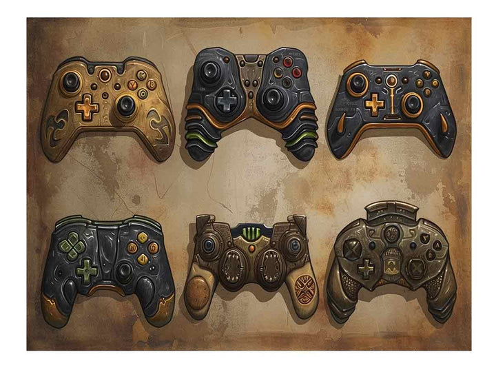 Video Game Controller   Art Print