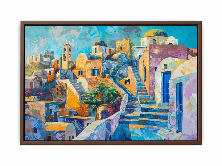 Santorini Painting Painting