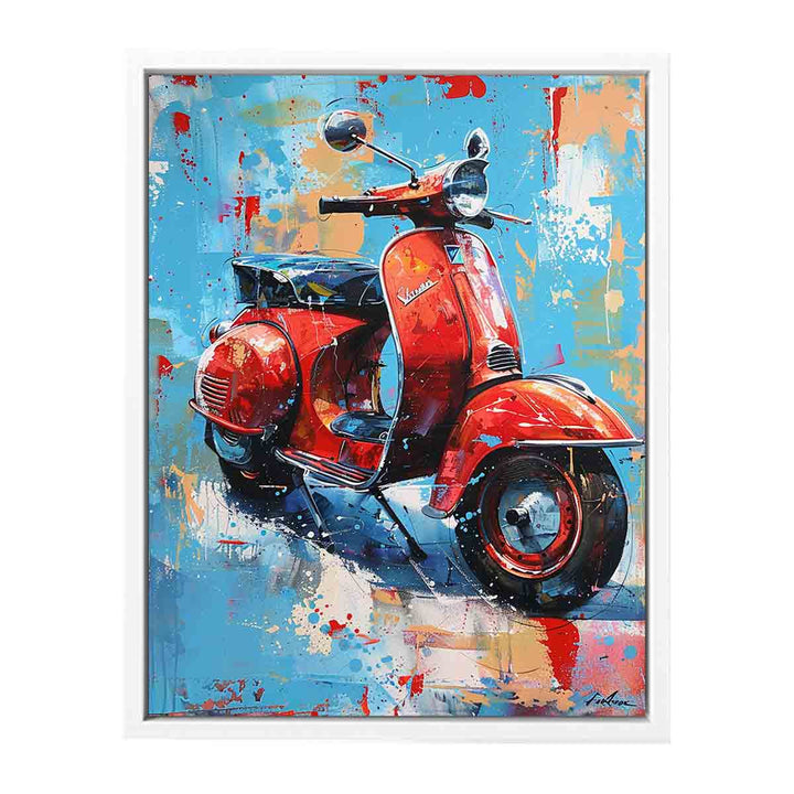 Scooter art Art  Painting