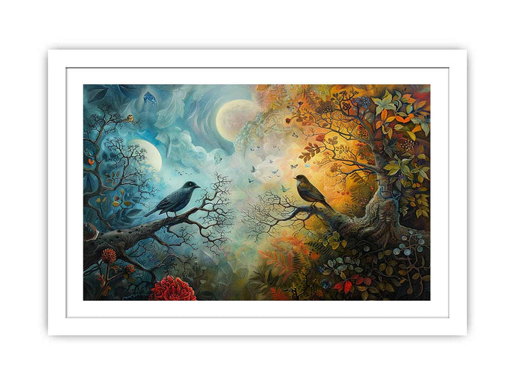 Love Bird Art framed Print