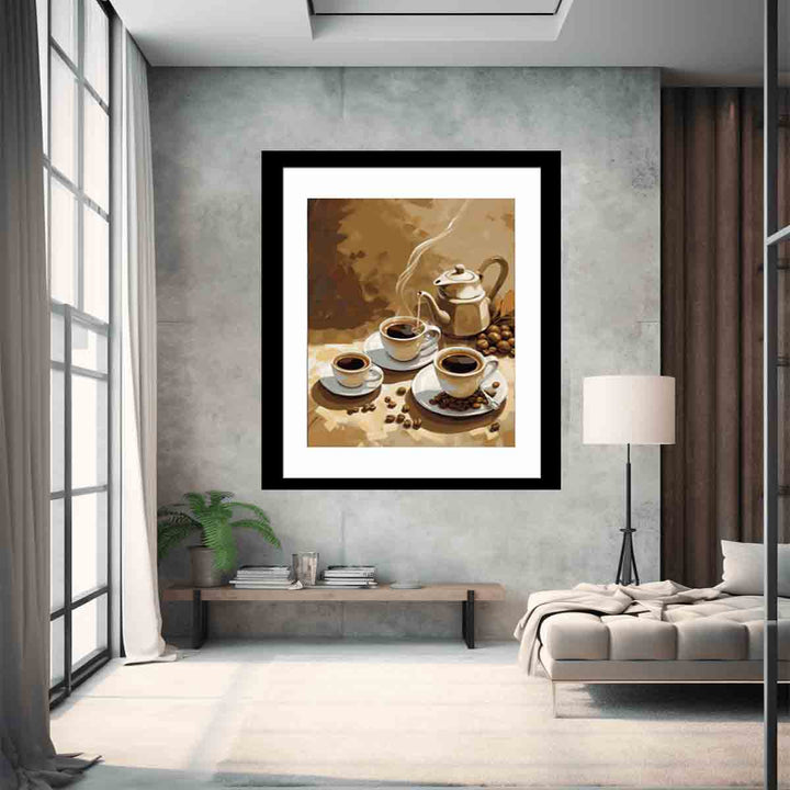 Coffee Art Print