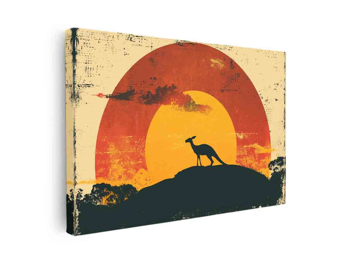 Australia Art canvas Print