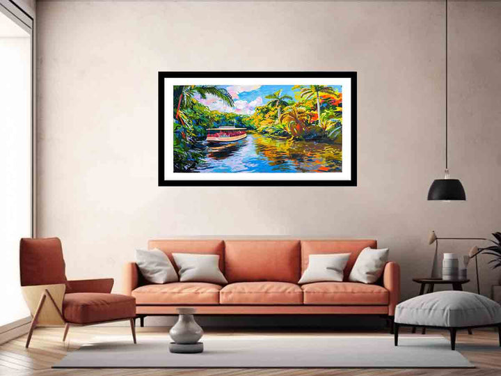 Brisbane River Art Print