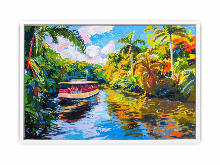 Brisbane River Art  Painting