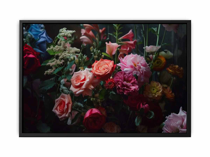 Flower Painting canvas Print