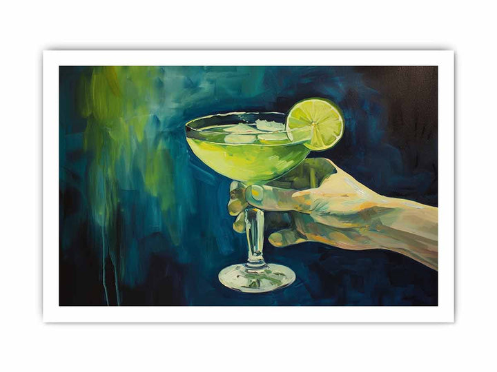 Margarita Art framed Print