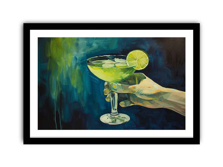 Margarita Art framed Print