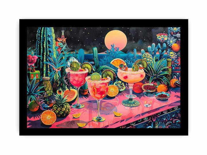 Margarita Painting framed Print