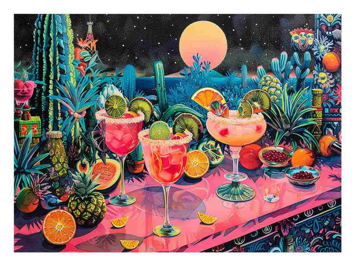 Margarita Painting Art Print