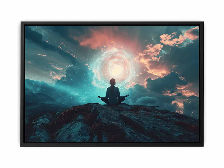 Meditation Art canvas Print