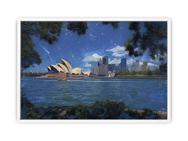 Opera House Art Painting