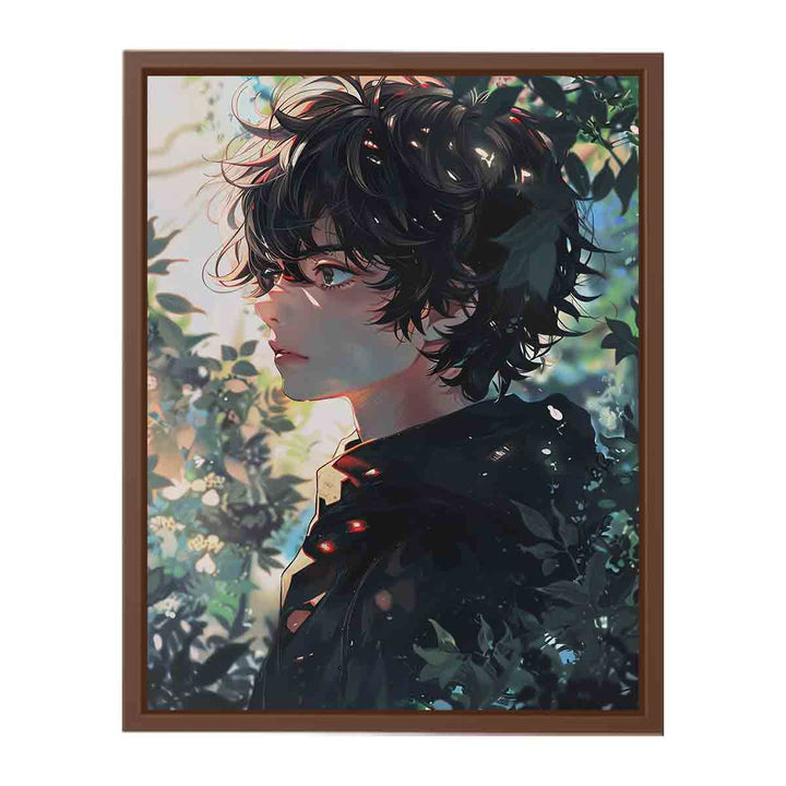 Anime Boy Art Painting