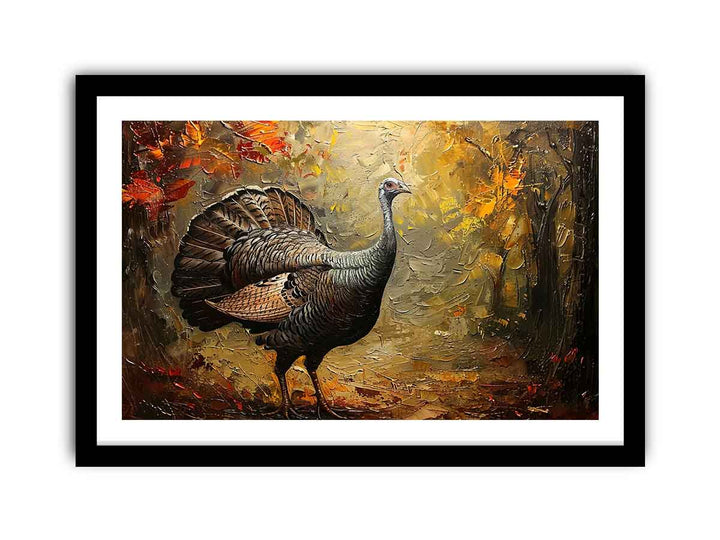 Turkey Art framed Print