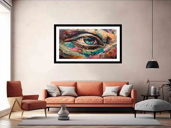 Deep eye Art Print