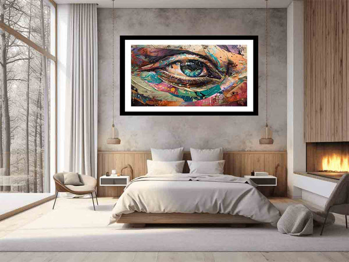 Deep eye Art Print