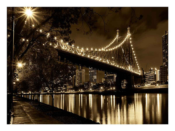 Story Bridge at Night Art Print