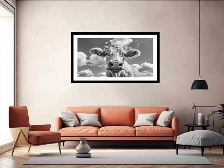 Highland cow Art Print