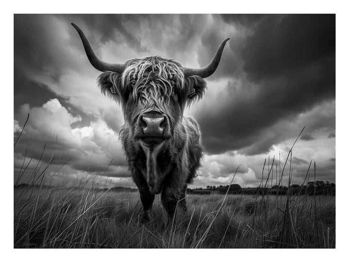 Highland cow Art Print